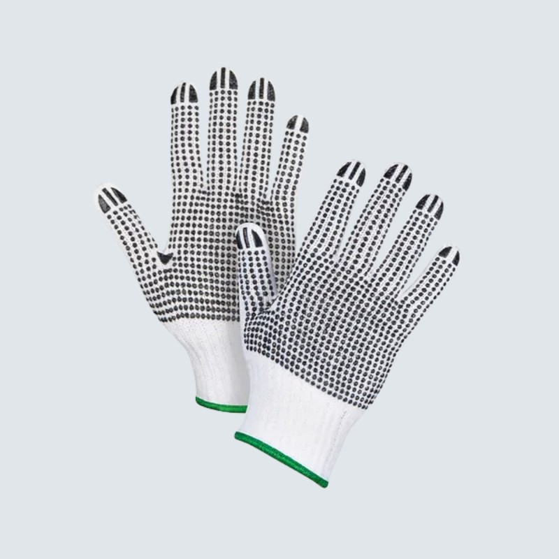 Poka dot gloves
