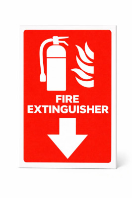 FIRE EXTINGUISHER LOCATION SIGN ??? 50 ?? 30 CM