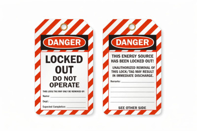 OUT OF SERVICE TAG DANGER