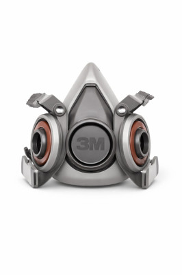 3M HALF FACE RESPIRATOR WITH CARTRIDGES