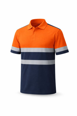 HI-VIS REFLECTIVE POLO SHIRT SHORT SLEEVE