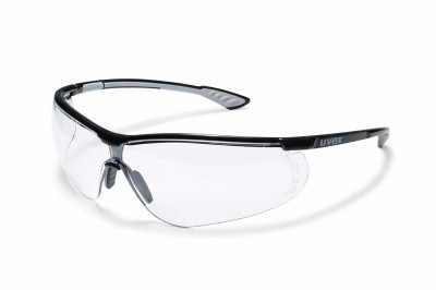 CLEAR SAFETY GLASSES - UVEX.