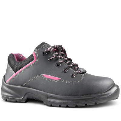 LADIES SAFETY SHOES LACE-UP SIZE 6