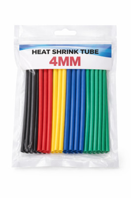 HEAT SHRINK TUBE ??? 4MM (PACK)