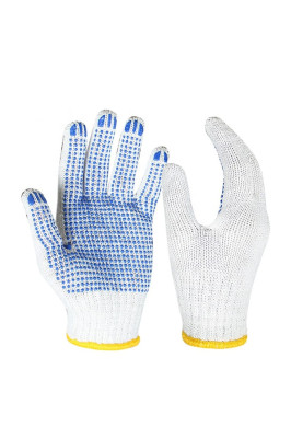 DOTTED COTTON GLOVES