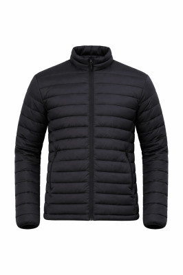 LIGHTWEIGHT BLACK PADDED JACKET-DROMEX
