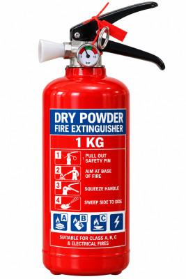 FIRE EXTINGUISHER DRY POWDER 1KG