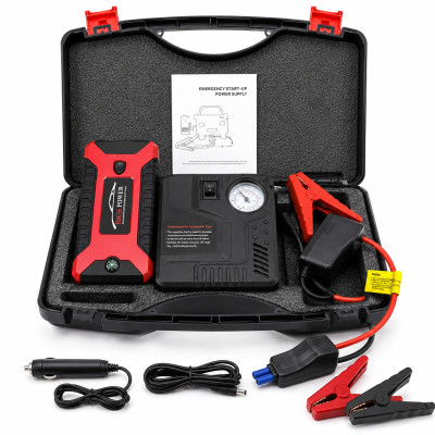 PORTABLE CAR JUMP STARTER KIT