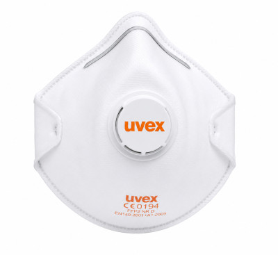 UVEX FFP2 VALVED RESPIRATOR MASK