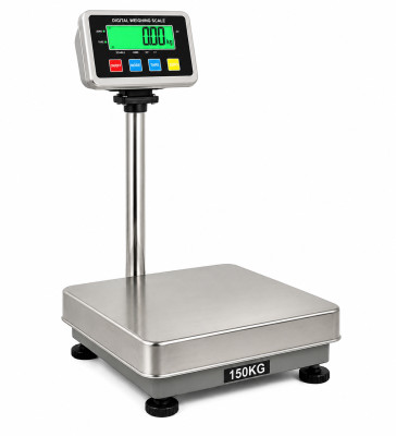 DIGITAL STAINLESS WEIGHING SCALE 150 KG