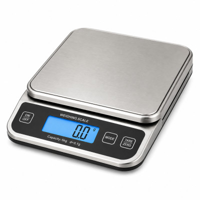 DIGITAL STAINLESS WEIGHING SCALE 5 KG