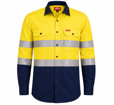 TWO TONE LONG SLEEVE REFLECTIVE SHIRT JOHNSSON