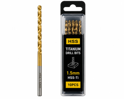 HSS TITANIUM DRILL BIT 1.5MM