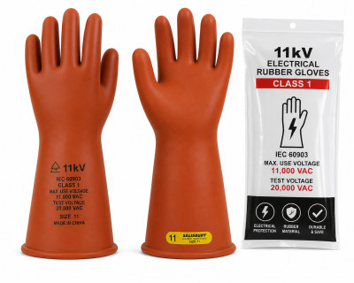 11KV ELECTRICAL RUBBER GLOVES