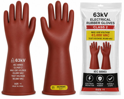 63KV ELECTRICAL RUBBER GLOVE