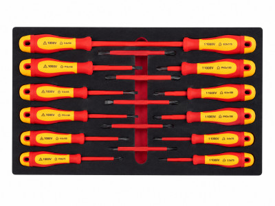 1KV INSULATED SCREWDRIVER SET (COMPLETE SET)