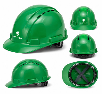 GREEN SAFETY HELMET – SAFETY BOY