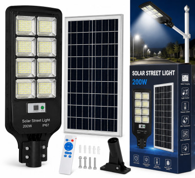 SOLAR STREET LIGHT 200W