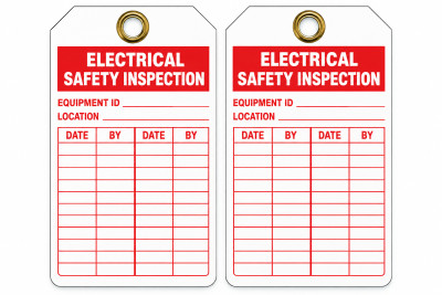 EQUIPMENT & ELECTRICAL INSPECTION LABELS